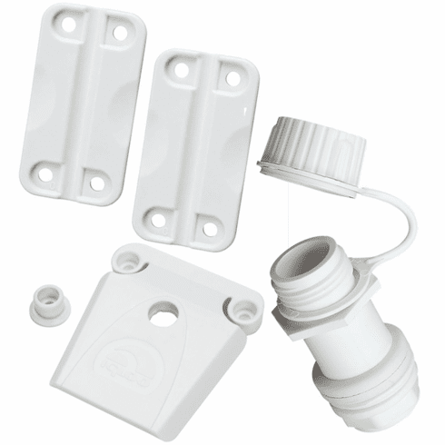 Igloo Parts Kit  #4 Latch Hinge Pair Threaded Plug